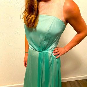 Light turquoise dress